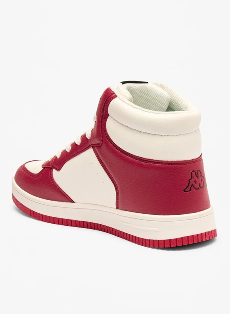 كابا سنيكرز نسائي عالي بسحاب وإغلاق برباط